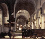 Interior of a Church WITTE, Emanuel de